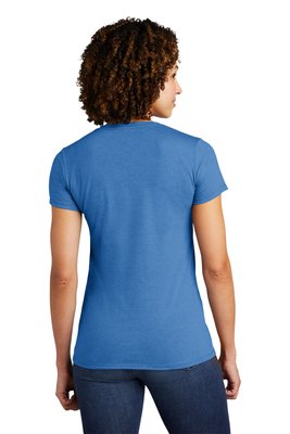 AL2008 AllMade 4.2-ounce Tri-Blend T-Shirt Azure Blue