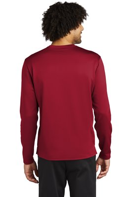 ST248 Sport-Tek Sport-Wick Fleece Pullover Crew Deep Red