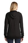 DT456 District Women's Perfect Tri French Terry Full-Zip Hoodie Black