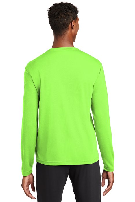 ST340LS Sport-Tek 3.8-ounce 100% Polyester T-Shirt Neon Green