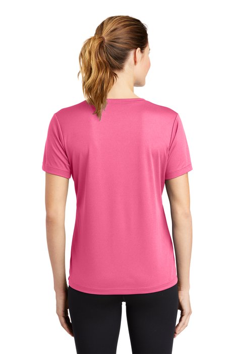 LST340 Sport-Tek 3.8-ounce 100% Polyester T-Shirt Bright Pink