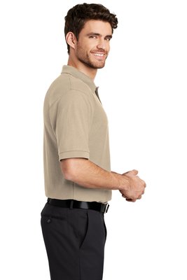 K500P Port Authority 5-ounce Silk Touch Polo with Pocket Stone