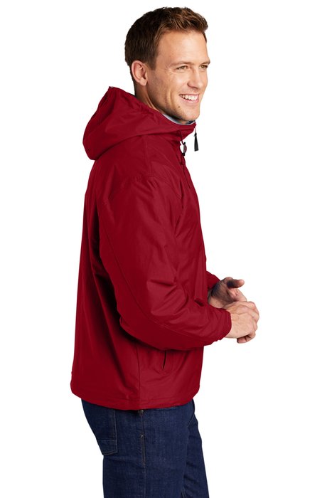 JP56 Port Authority Team Jacket Red/ Light Oxford