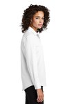 MM2001 MERCER+METTLE Women's Long Sleeve Stretch Woven Shirt White