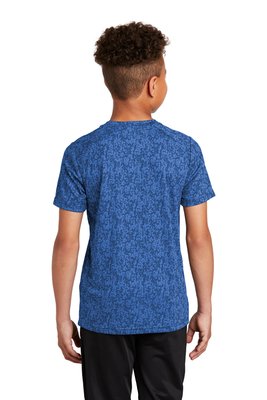 YST460 Sport-Tek 3.8-ounce 100% Polyester T-Shirt True Royal
