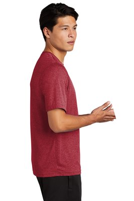 TST360 Sport-Tek 3.8-ounce 100% Polyester T-Shirt Scarlet Heather