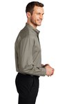 S600T Port Authority Long Sleeve Twill Shirt Khaki