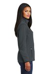 L222 Port Authority Ladies Pique Fleece Jacket Graphite