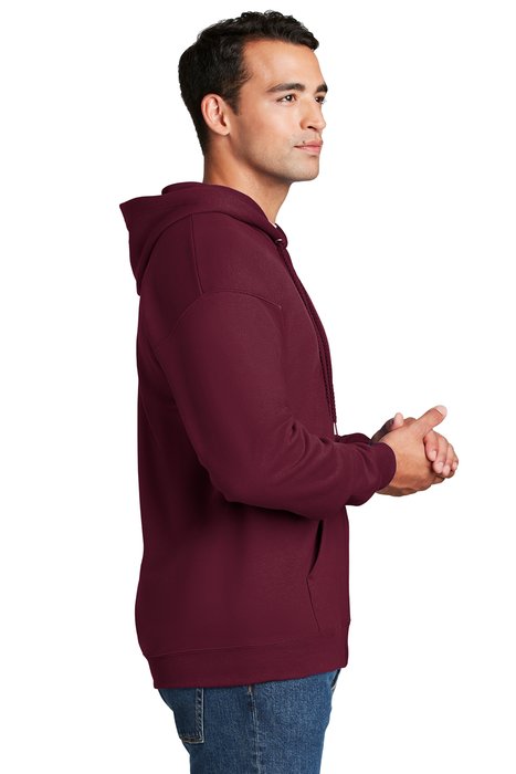 F283 Hanes Ultimate Cotton Full-Zip Hooded Sweatshirt | Press Hall