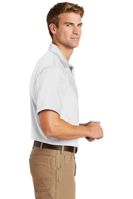 CS412 CornerStone 6.6-ounce Select Snag-Proof Polo White