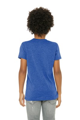 BC3413Y Bella + Canvas 3.8-ounce T-Shirt True Royal Triblend