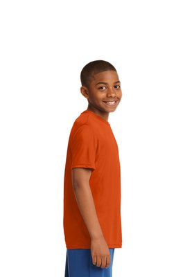 YST350 Sport-Tek 3.8-ounce 100% Polyester T-Shirt Deep Orange