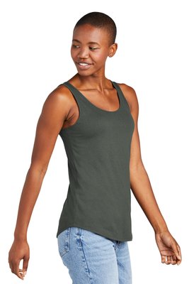 DT151 District Women's Perfect Tri Relaxed Tank Deepest Grey