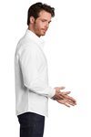 S651 Port Authority Untucked Fit SuperPro Oxford White