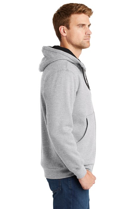 CS620 CornerStone Heavyweight Full-Zip Hooded Sweatshirt with Thermal Lining Athletic Heather