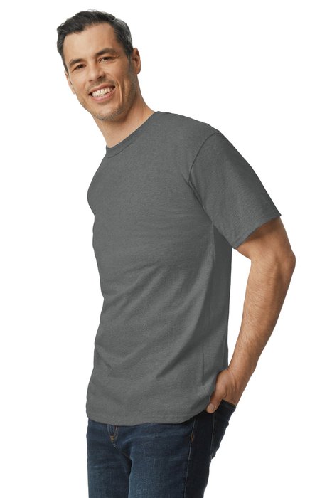 2000T Gildan Tall 100% US Cotton T-Shirt Charcoal