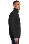 F222 Port Authority Pique Fleece Jacket Black