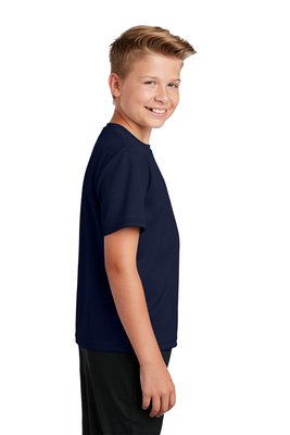 YST340 Sport-Tek 3.8-ounce 100% Polyester T-Shirt True Navy
