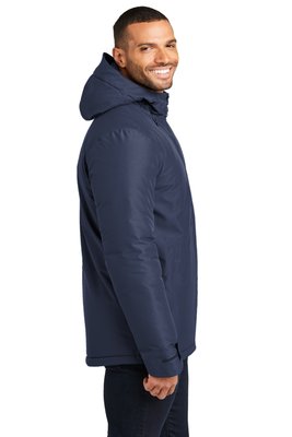 J362 Port Authority Venture Waterproof Insulated Jacket Dress Blue Navy
