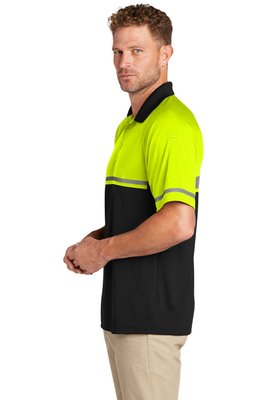 CS423 CornerStone 3.8-ounce Select Lightweight Snag-Proof Enhanced Visibility Polo Safety Yellow/ Black