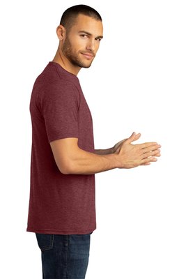 DM130DTG District Perfect Tri DTG T-Shirt Maroon Frost
