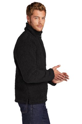 F130 Port Authority Cozy 1/4-Zip Fleece Black