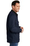 CSJ50 CornerStone Washed Duck Cloth Chore Coat Navy