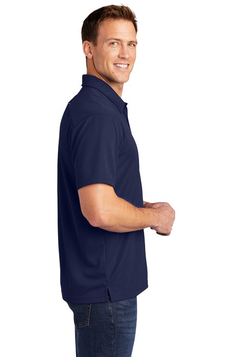 K580 Port Authority 4.3-ounce Pinpoint Mesh Polo True Navy