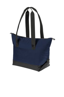 BG516 Port Authority 18-Can Collapsible Cooler River Blue Navy/ Dark Charcoal