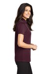 L540 Port Authority Ladies Silk Touch Performance Polo Maroon