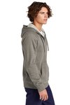 STF201 Sport-Tek Drive Fleece Hooded Full-Zip Vintage Heather
