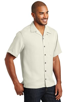S535 Port Authority Easy Care Camp Shirt Ivory