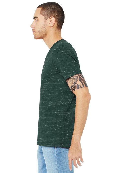 BC3005 Bella + Canvas 4.2-ounce 100% Cotton T-Shirt Forest Marble