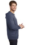 DT356 District Perfect Tri French Terry Full-Zip Hoodie New Navy