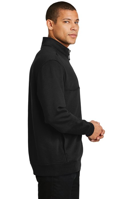CS626 CornerStone 1/2-Zip Job Shirt Black