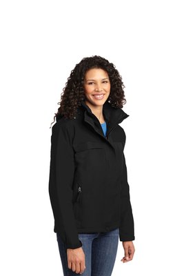 L792 Port Authority Ladies Nootka Jacket Black/ Black