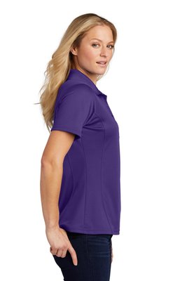 L475 Sport-Tek 3.9-ounce Ladies Dry Zone Raglan Accent Polo Purple