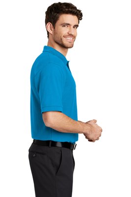 K500ES Port Authority Extended Size Silk Touch Polo Turquoise