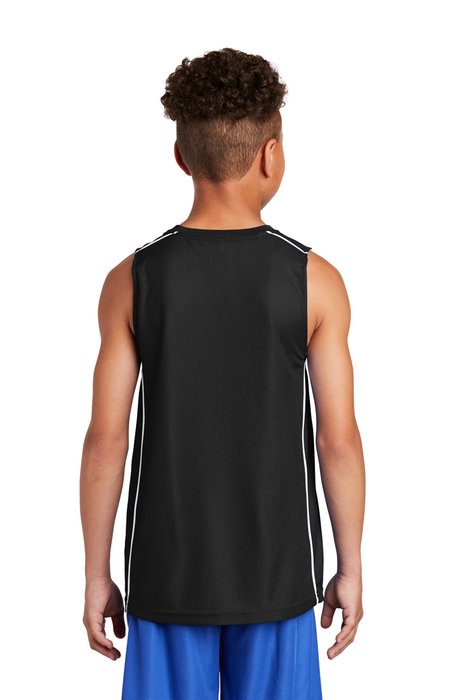 YT555 Sport-Tek 3.2-ounce 100% Polyester T-Shirt Black