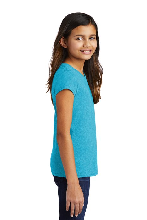DT130YG District 4.5-ounce T-Shirt Turquoise Frost