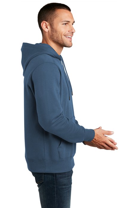 DT1101 District Perfect Weight Fleece Hoodie Maritime Blue