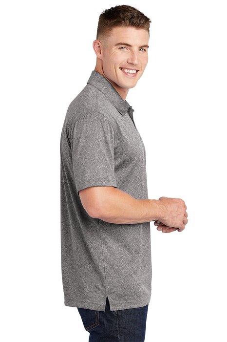 ST660 Sport-Tek 3.8-ounce Heather Contender Polo Vintage Heather