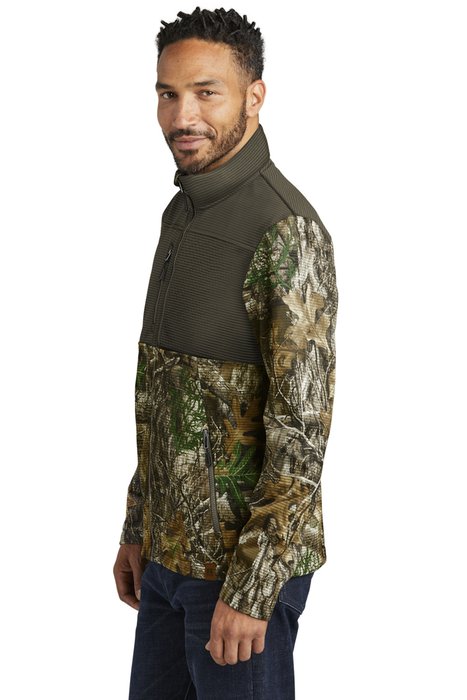 RU601 Russell Outdoors Realtree Atlas Colorblock Soft Shell Cargo Brown/ Realtree Edge