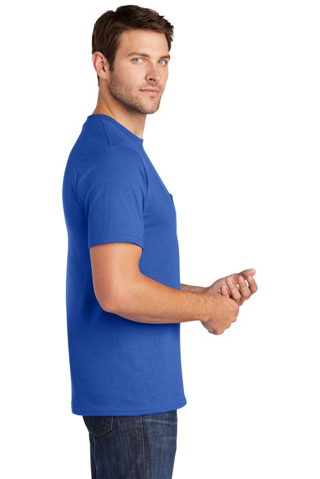 PC54P Port & Company 5.4-ounce 100% Cotton T-Shirt Royal