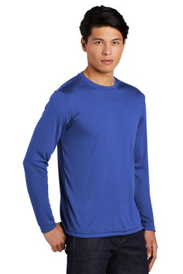 ST350LS Sport-Tek 3.8-ounce 100% Polyester T-Shirt True Royal