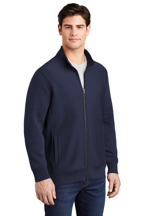 ST284 Sport-Tek Super Heavyweight Full-Zip Sweatshirt True Navy