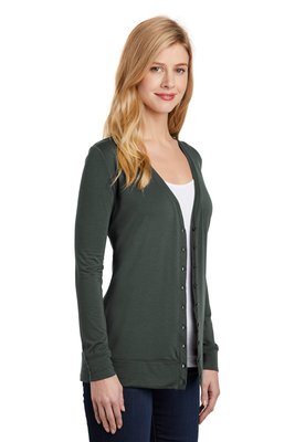 L545 Port Authority Ladies Concept Cardigan Grey Smoke
