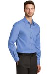 TLS638 Port Authority Tall Non-Iron Twill Shirt Ultramarine Blue