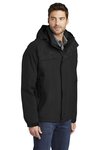 TLJ792 Port Authority Tall Nootka Jacket Black/ Black