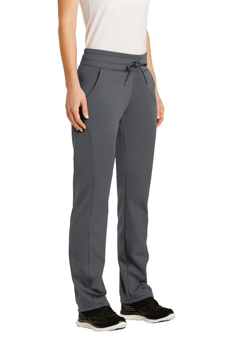 LST237 Sport-Tek Ladies Sport-Wick Fleece Pant Dark Smoke Grey